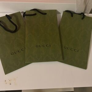 Gucci shopping bags